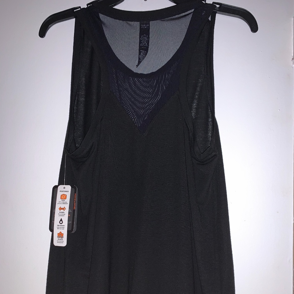RBX Black Tank Activewear